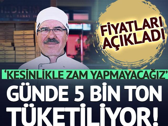G&uuml;nde 5 bin ton t&uuml;ketiliyor! Fiyatları a&ccedil;ıkladı