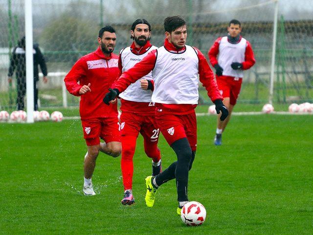 Boluspor, Gaziantepspor maçı hazırlıklarını sürdürdü