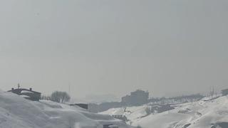 Yüksekova-Ankara uçak seferine sis engeli