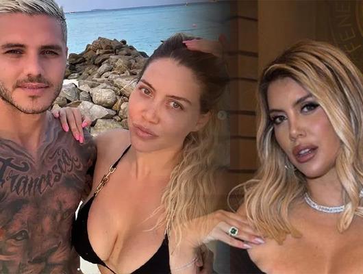 Icardi'nin uykularını ka&ccedil;ıracak haber! Wanda Nara'ya F.Bah&ccedil;eli aşk