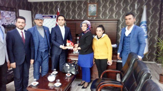 Başkan Koç’tan Kaymakam Dundar’a ziyareti 1