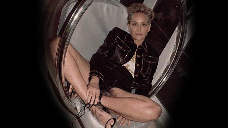 Sharon Stone'dan 60 yaş fotoğrafları