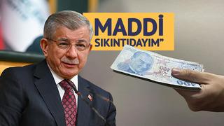 Davutoğlu da geçinemiyormuş: Açık söyleyeyim, maddi sıkıntıdayım