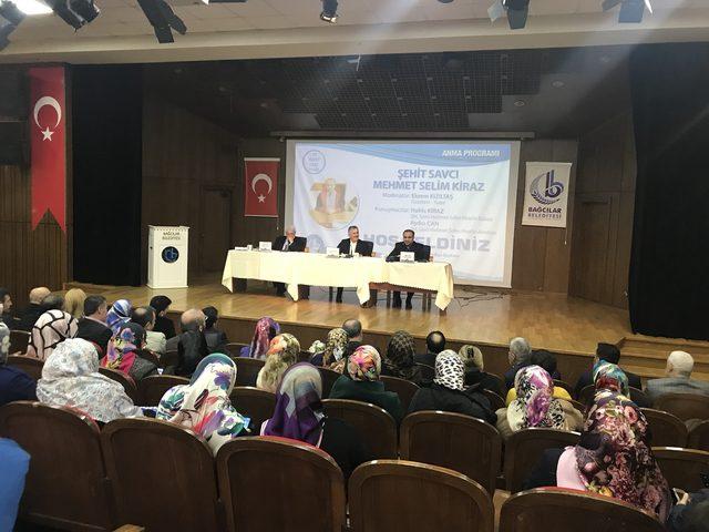 Şehit Savcı Mehmet Selim Kiraz, Bağcılar&rsquo;da anıldı 3