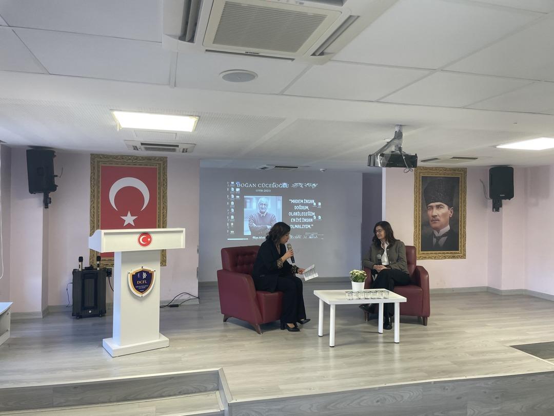 Doğan C&uuml;celoğlu &ouml;l&uuml;m&uuml;n&uuml;n 5&rsquo;inci yılında adını taşıyan lisede anıldı!  3