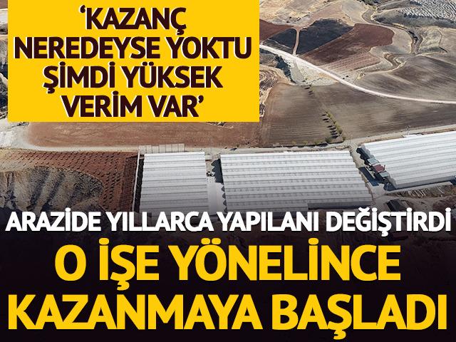 Arazide yıllarca yapılanı değiştirdi! O işe y&ouml;nelince kazanmaya başladı