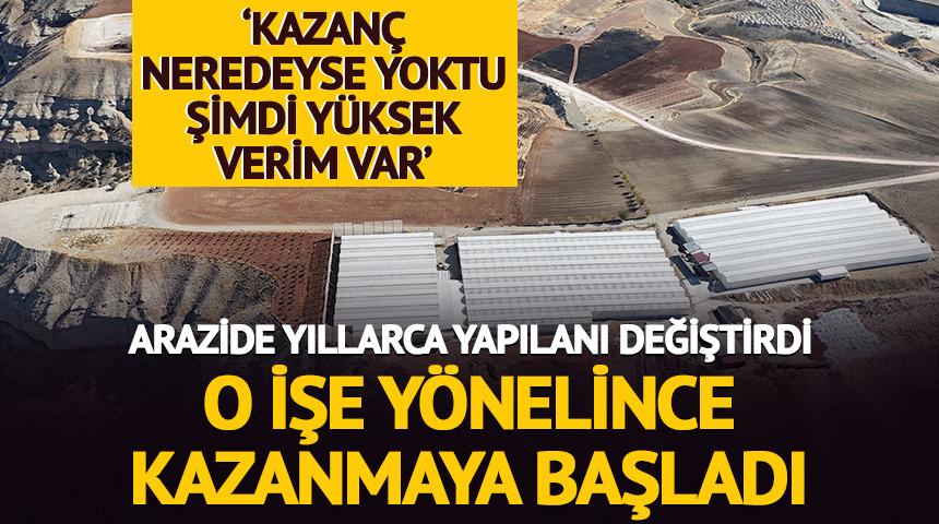 Arazide yıllarca yapılanı değiştirdi! O işe y&ouml;nelince kazanmaya başladı