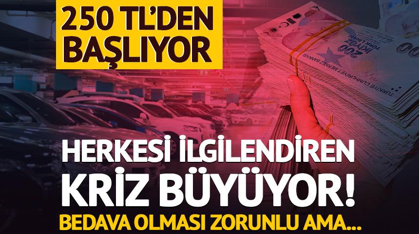 Bedava olması zorunlu ama 250 TL'den başlıyor