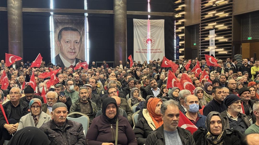 Bakan Kurum, Konya da "Ev Sahibi T&uuml;rkiye" kura &ccedil;ekim t&ouml;reninde konuştu 6