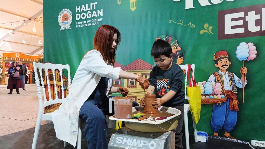 Samsun da herkese hitap eden Ramazan Sokağı a&ccedil;ıldı 5