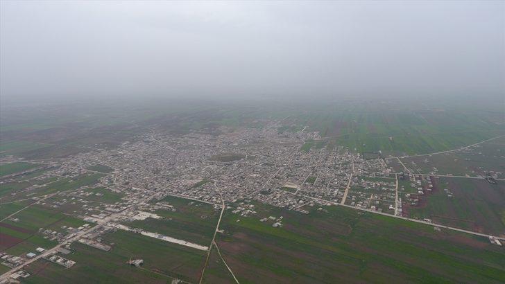 Tel Rıfat'taki siperler havadan böyle görüntülendi G4