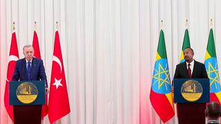 Son dakika: Cumhurbaşkanı Recep Tayyip Erdoğan Etiyopya'da: "Afrika Boynuzu'nda &ccedil;atışmada istemiyoruz"