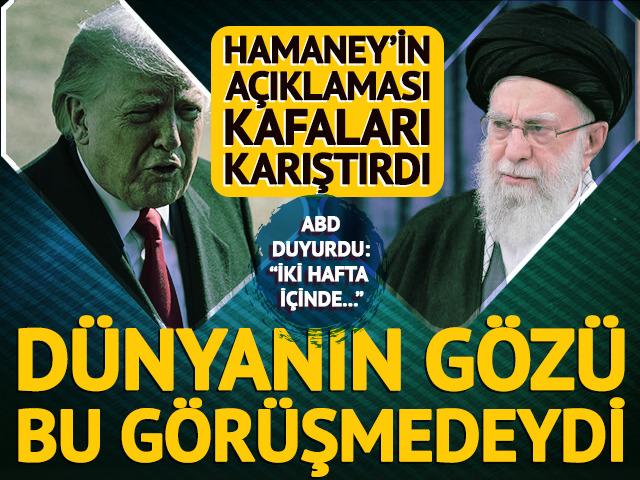 ABD'den İran a&ccedil;ıklaması