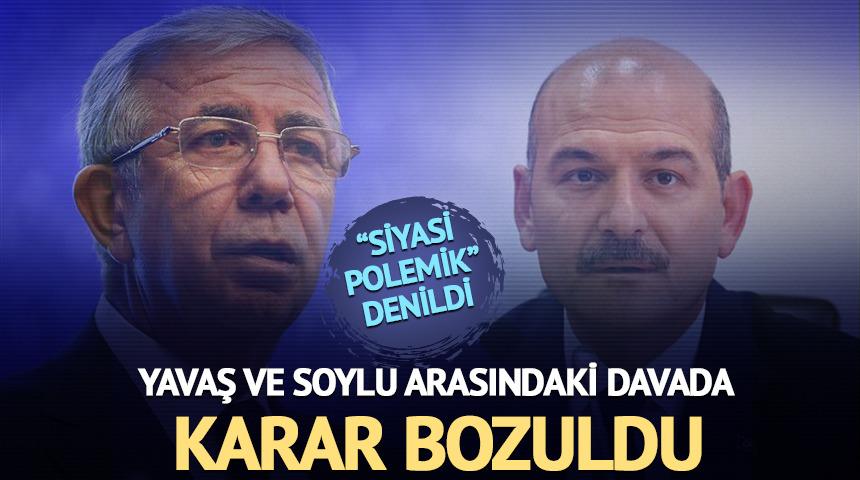 Davada karar bozuldu!  "Siyasi polemik" denildi