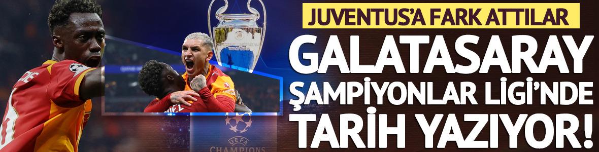 (&Ouml;zet) Galatasaray - Juventus Ma&ccedil;ı &Ouml;zeti ve T&uuml;m &Ouml;nemli Anları