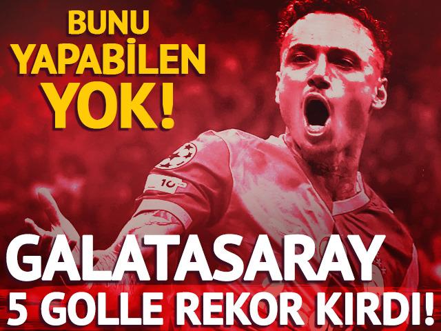 Tarihte bir ilk, İtalyanlar şokta! Avrupa Fatihi Galatasaray &Ccedil;izme ekibini 5 golle sahaya g&ouml;md&uuml;!