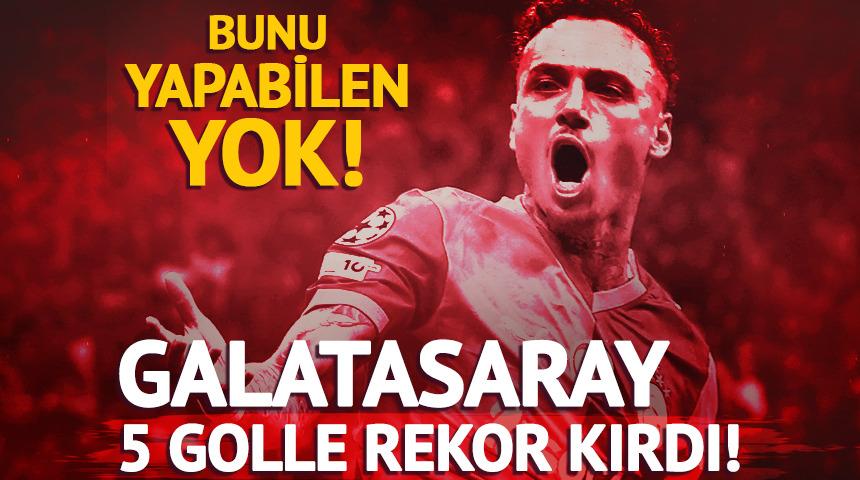 Tarihte bir ilk, İtalyanlar şokta! Avrupa Fatihi Galatasaray &Ccedil;izme ekibini 5 golle sahaya g&ouml;md&uuml;!