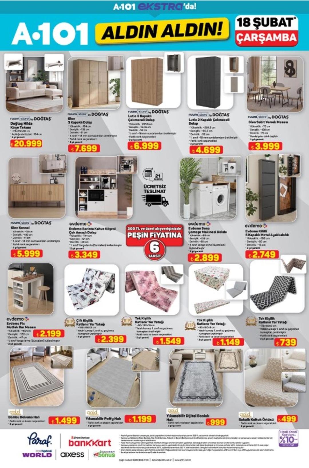 A101 e Dyson dikey süpürge geliyor! 18 Şubat 2026 A101 katalog yayınlandı! 18