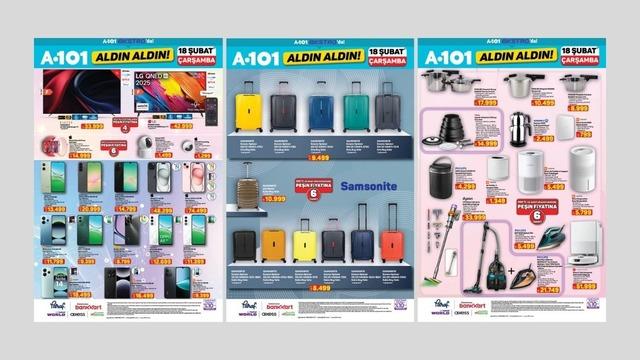 A101'e Dyson dikey süpürge geliyor! 18 Şubat 2026 A101 katalog yayınlandı!