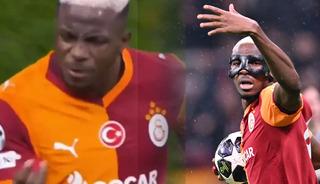 Ma&ccedil; sonu Osimhen'in &ccedil;ılgına d&ouml;nd&uuml;ğ&uuml; an! Nedeni belli oldu