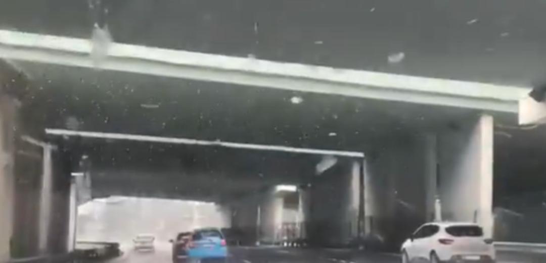 İstanbul da kar yağışı başladı! İşte ilk g&ouml;r&uuml;nt&uuml;ler... 1