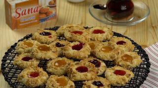 Yeni enfes ikili: Reçelli Çay Kurabiyesi