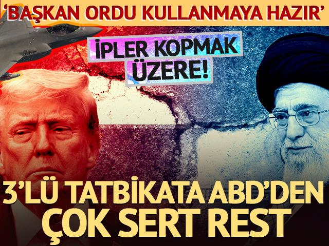 Savaş artık &ccedil;ok yakın: Rusya, &Ccedil;in ve İran ortak tatbikatına ABD'den rest! 'Başkan ordu kullanmaya hazır'