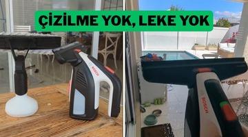 Cam temizliğinde devrim! Tek şarjla 35 pencere...