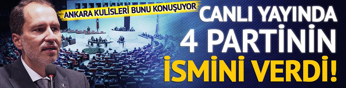 DEVA, Saadet, Gelecek ve Yeniden Refah ittifak mı kuruyor? Erbakan'dan a&ccedil;ıklama: "Tek listeden..."