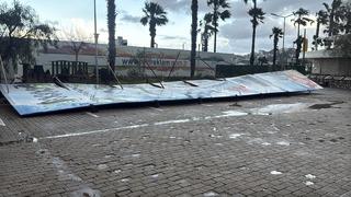 Muğla'da fırtına günlük yaşamı olumsuz etkiliyor