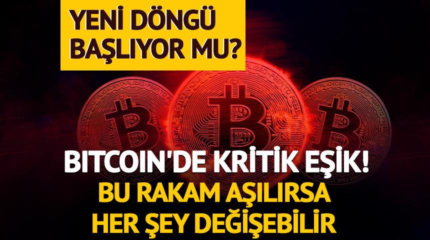 Bitcoin'de kritik eşik: Bu rakam aşılırsa, her şey değişebilir!
