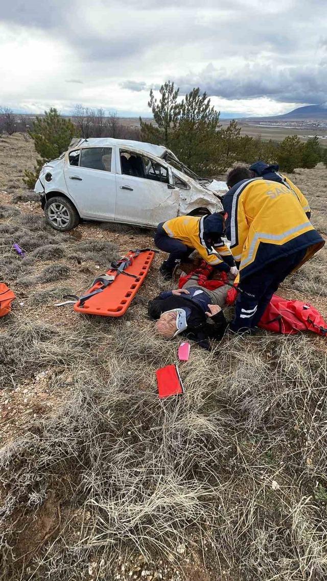Eşini bı&ccedil;aklayıp ka&ccedil;tı, Niğde&rsquo;de kaza yapınca yakalandı 2