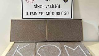 Sinop’ta 27 bin dal dolu makaron ele geçirildi