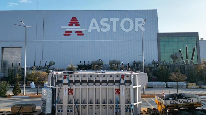 Astor Enerji ge&ccedil;en yıl 35,29 milyar lira hasılat ve y&uuml;zde 40 ihracat payına ulaştı