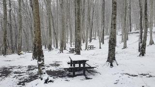 Kırklareli’nin yüksek kesimleri beyaza büründü