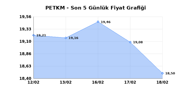PETKİM PETROKİMYA (PETKM) 19 Şubat Perşembe 2026 G&uuml;nl&uuml;k Teknik Analiz 1