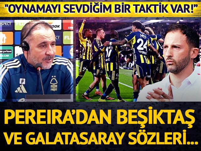 Vitor Pereira basın toplantısında a&ccedil;ıkladı! "Beşiktaş ve Galatasaray..."