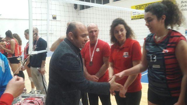 Aydın’da genç kızlar voleybol müsabakaları tamamlandı