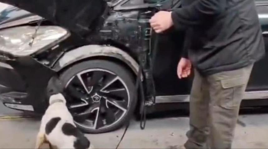 Otomobilin &ouml;n tamponunda 11 kilogram eroin ele ge&ccedil;irildi