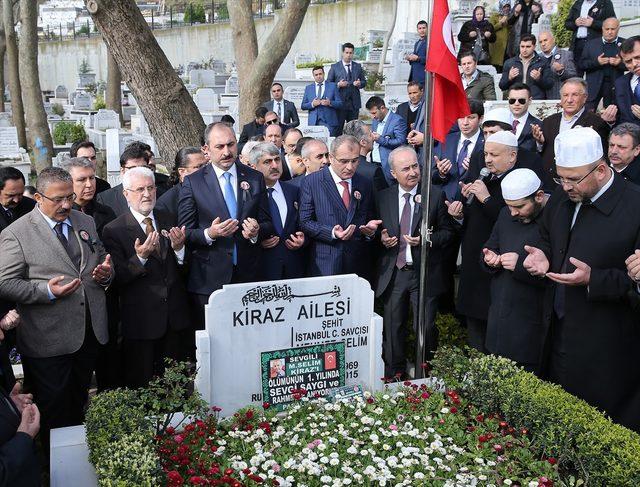 Savcı Kiraz, şehit edilişinin 3. yılında anıldı