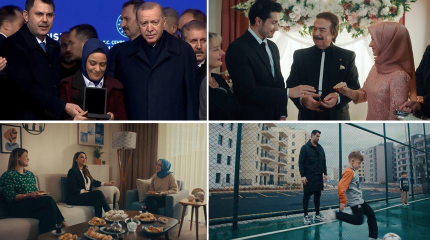 Bir&ccedil;ok &uuml;nl&uuml; isim rol aldı... Afet konutları i&ccedil;in &ouml;zel film: "Bu Başarı T&uuml;rkiye'nin"