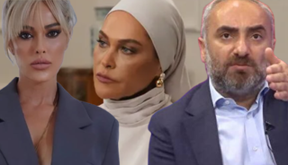 İsmail Saymaz H&uuml;lya Avşar'a sert &ccedil;ıktı! Helin Avşar dayanamadı