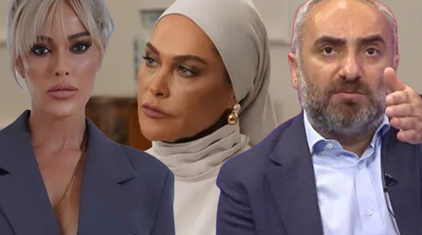İsmail Saymaz H&uuml;lya Avşar'a sert &ccedil;ıktı! Helin Avşar dayanamadı