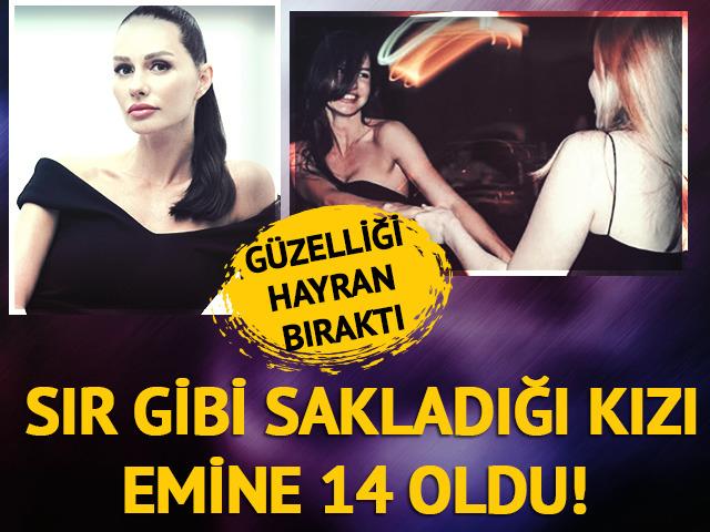 Sır gibi sakladığı kızı 14 oldu! G&uuml;zelliği hayran bıraktı