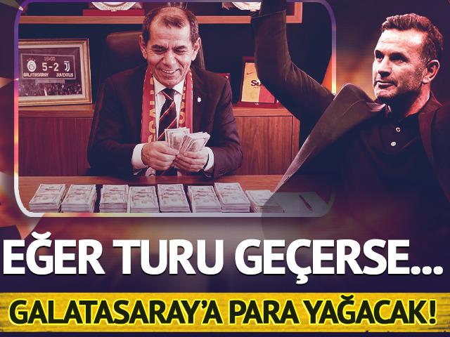 Galatasaray'a rekor gelir! Turu ge&ccedil;erse kasa dolup taşacak