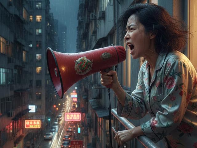 Mahalleye yıllarca gece yarısı megafonla k&uuml;f&uuml;r etti!