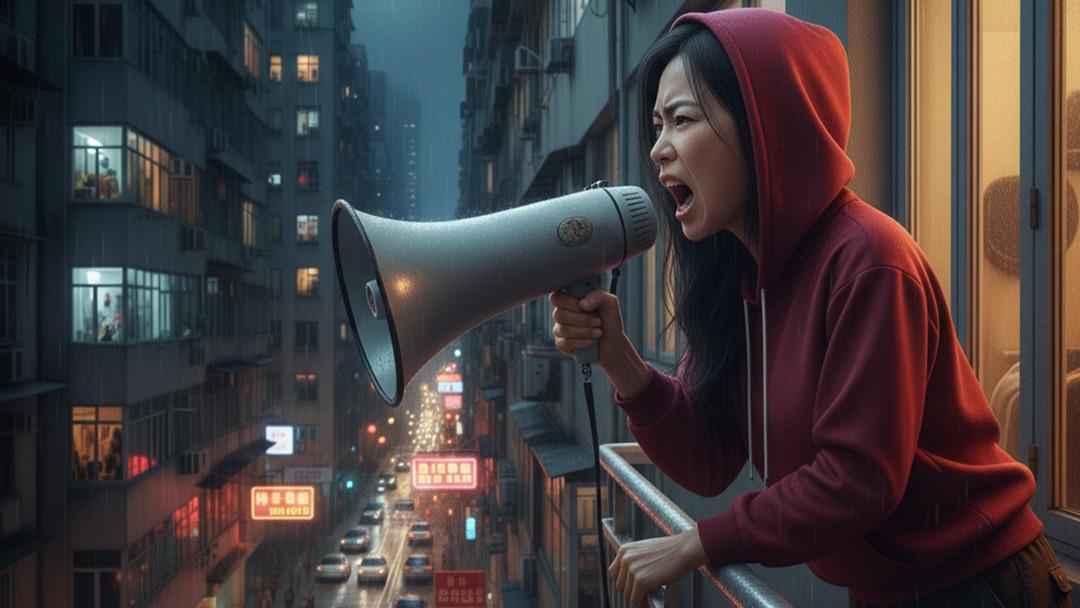 Balkonuna sistem kurdu, mahalleye yıllarca gece yarısı hakaret yağdırdı! 2