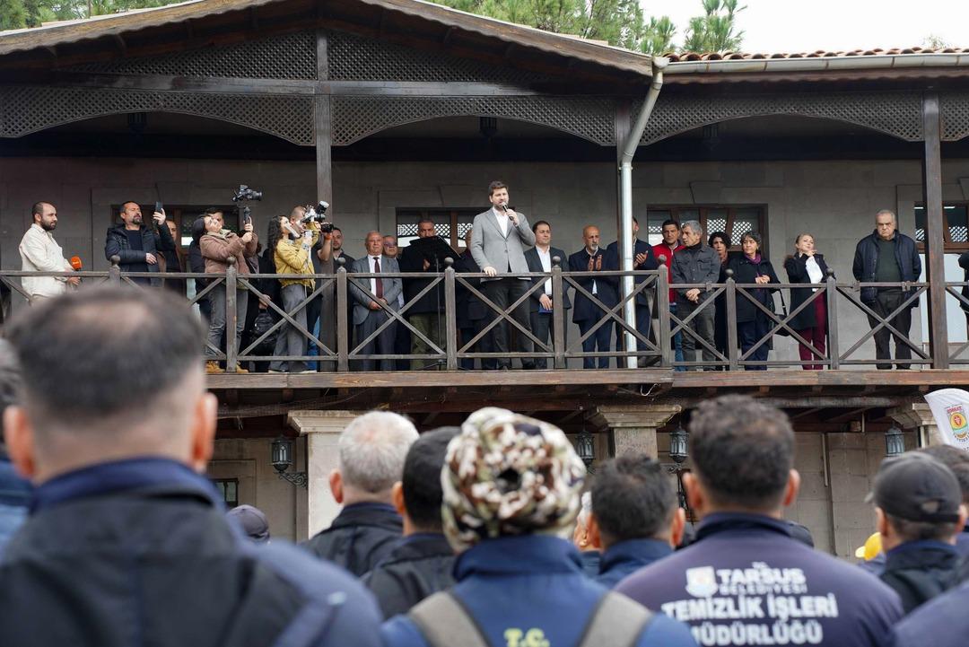 Tarsus Belediyesinde personele y&uuml;zde 32 zam 1