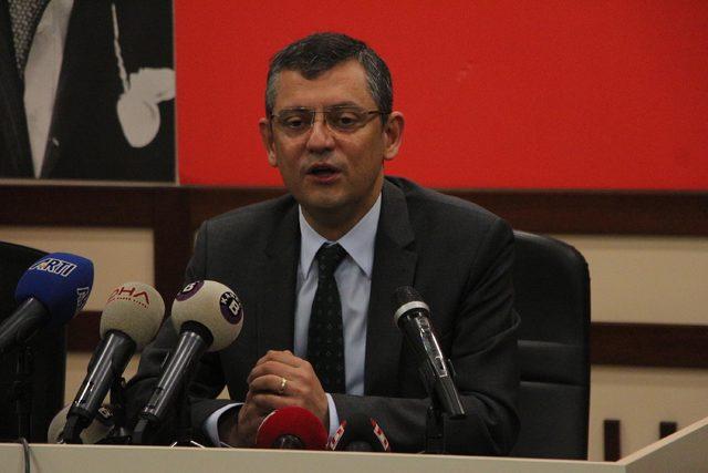 CHP Grup başkanvekili Özgür Özel'den 