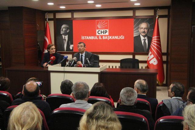 CHP Grup başkanvekili Özgür Özel'den 